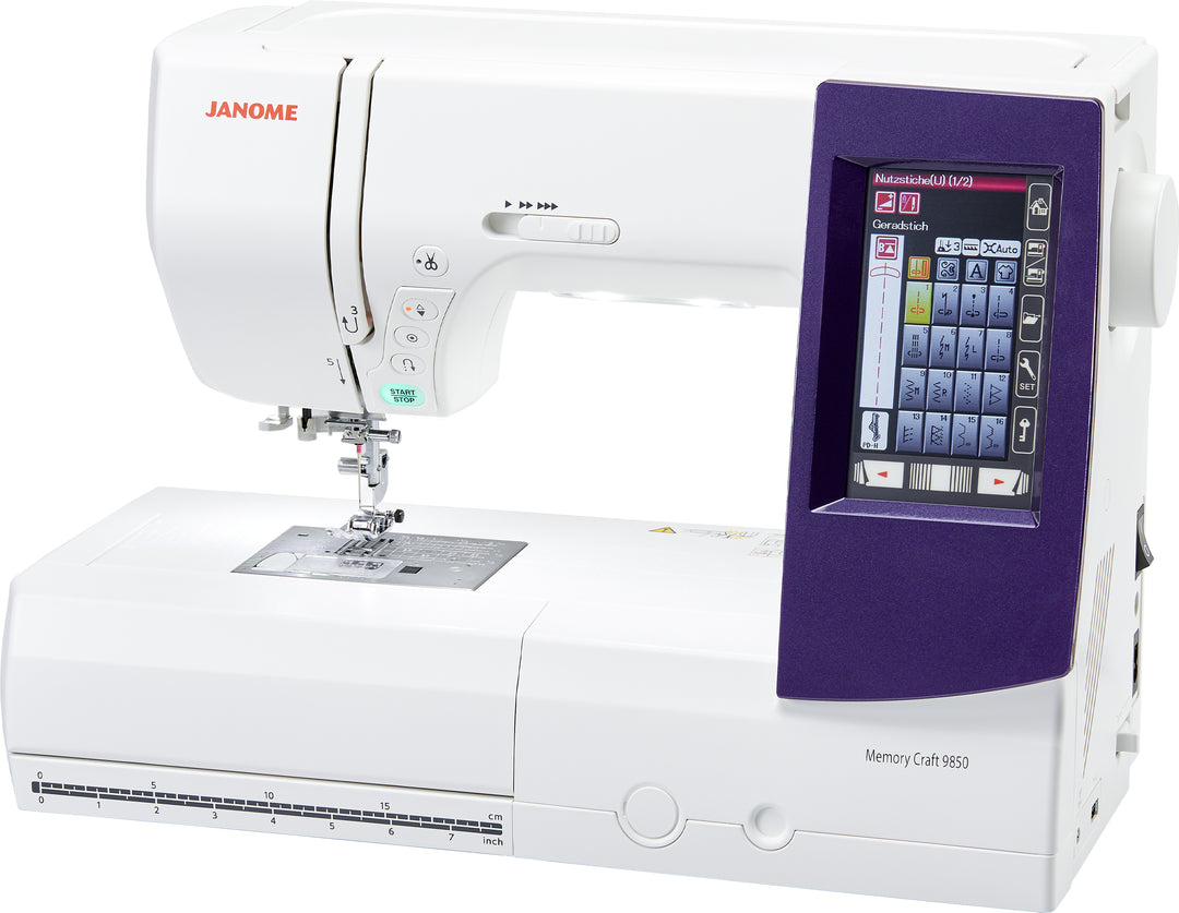 Janome Memory Craft 9850