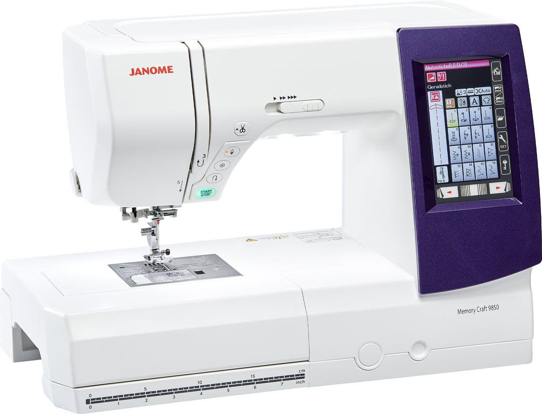 Janome Memory Craft 9850