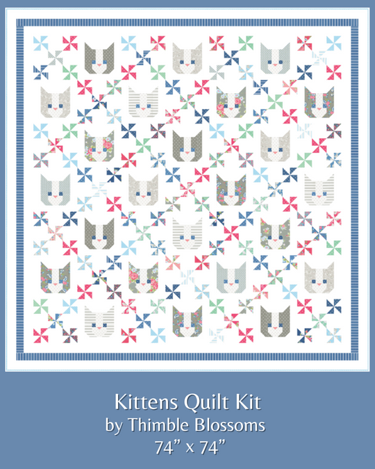 Kittens Quilt Kit – The Sewing House, Inc