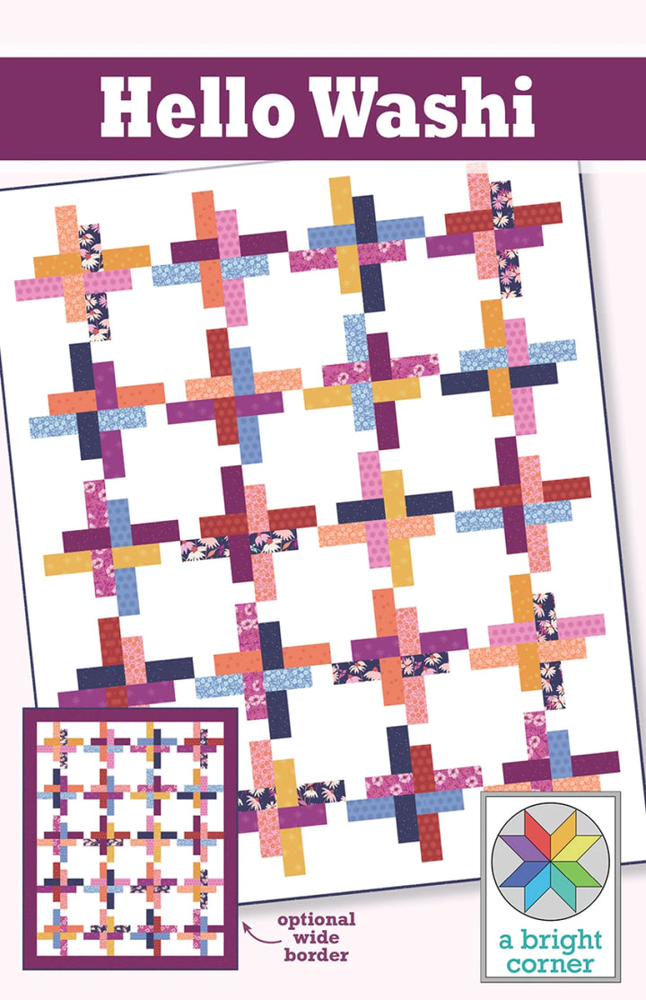 Hello Washi Quilt Pattern - AKBC318