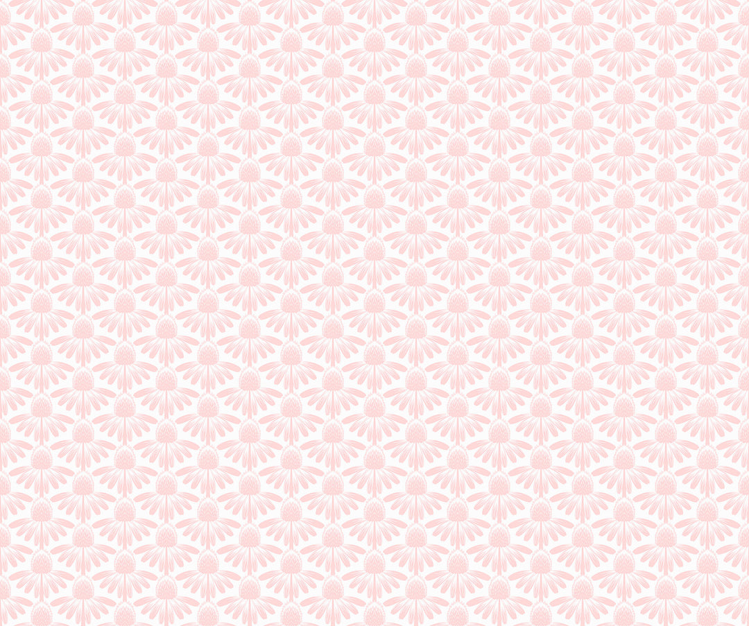 Patterned background with a geometric design in pink tones