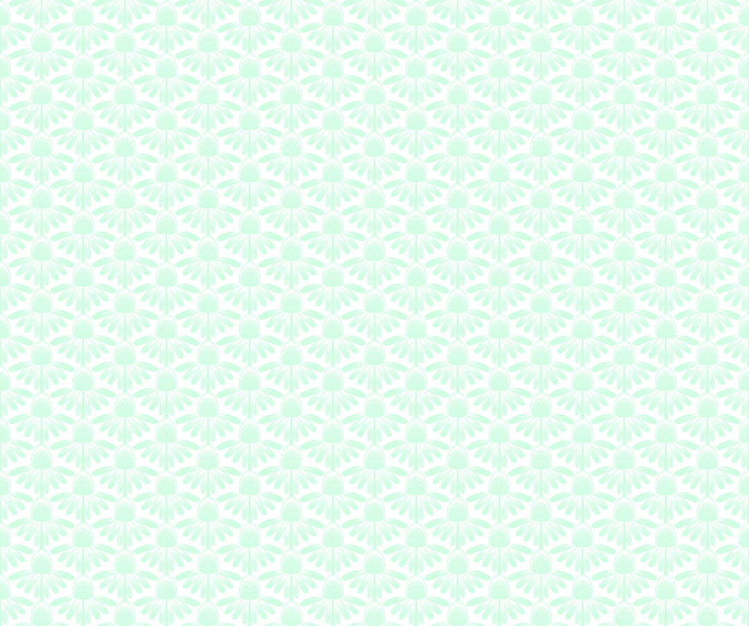 Light green patterned background