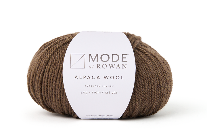 Mode at Rowan Alpaca Wool Yarn - Color Walnut