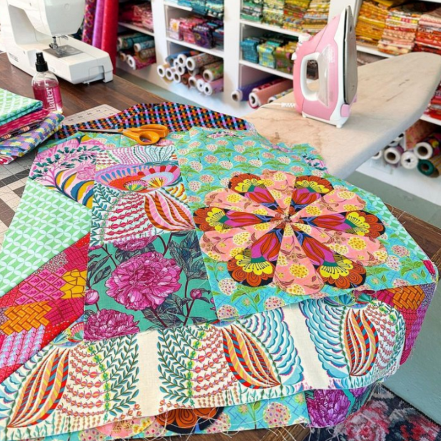 Our Fair Home Quilt Kit KITQTAH.OURFAIR Free Spirit The Sewing