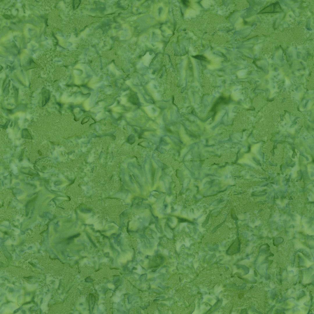 swatch of hand dyed green fabric