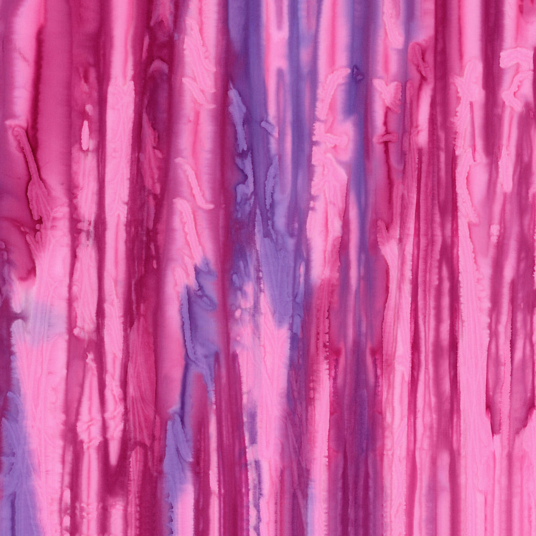 Abstract pattern of pink and purple vertical brush strokes