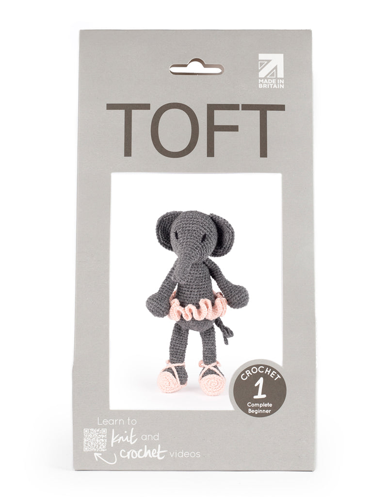 Toft package for Bridget the Ballerina elephant