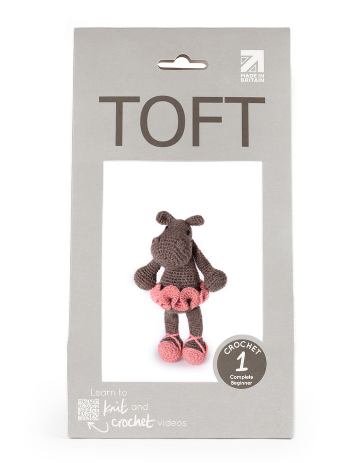 Toft package for the Georgina the Ballerina Hippo kit