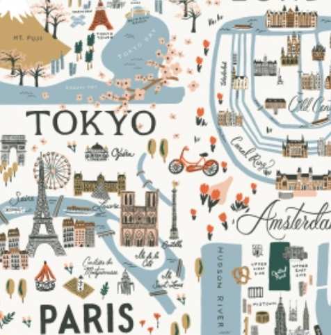Bon Voyage - City Guide White - RP801-WH1