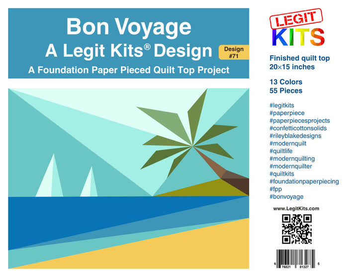 Bon Voyage Quilt Kit