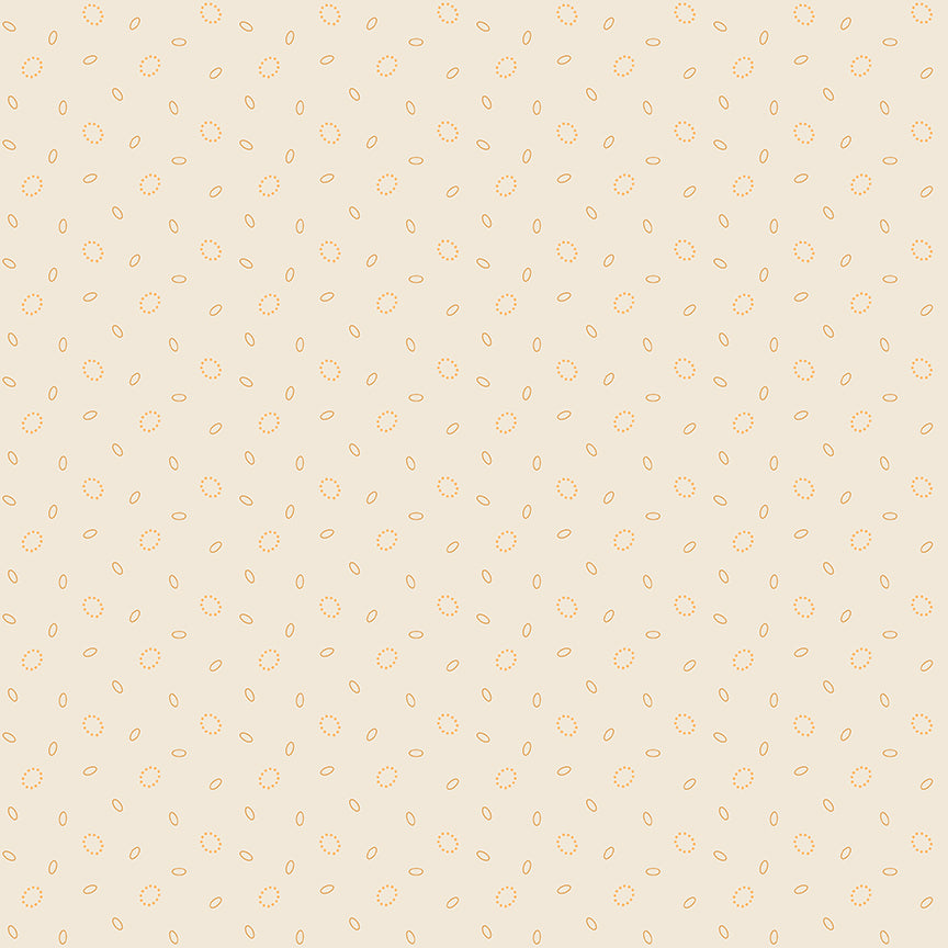 Beige background with small floral patterns