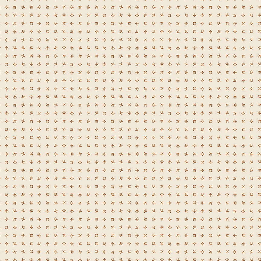 Beige patterned background with small decorative elements