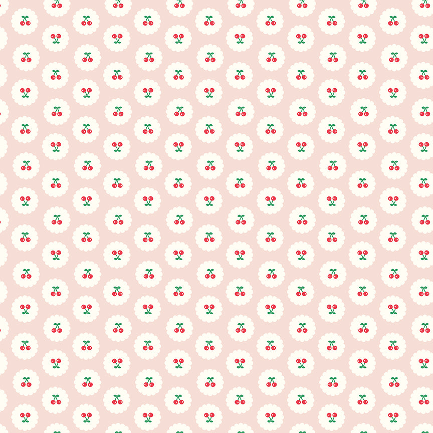 Cotton Nook - Cherries - Blush - C17973-BLUSH