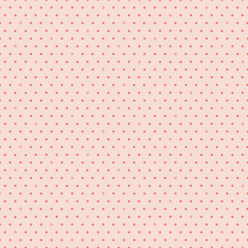 Cotton Nook - Dots - Blush - C17977-BLUSH