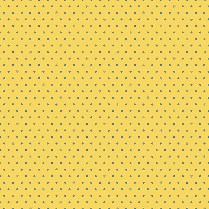 Cotton Nook - Dots - Yellow - C17977-YELLOW