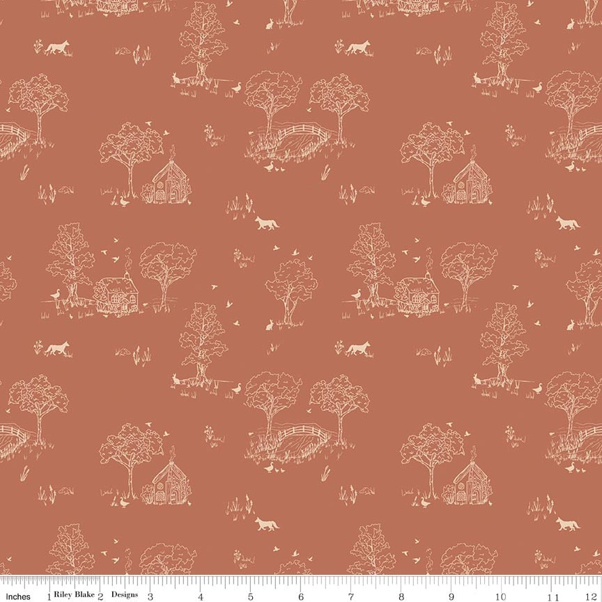 Hedgerow Haven C18185-RUSTY