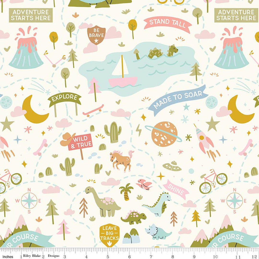 Brave Your Way Adventure Awaits Petal - C18310