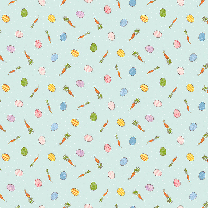 Pre-Order - Peter Rabbit Spring Egg Toss Bleached Denim - C18754-BLEACHEDDENIM