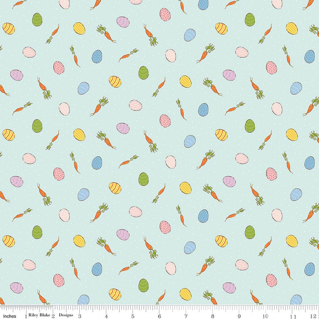 Pre-Order - Peter Rabbit Spring Egg Toss Bleached Denim - C18754-BLEACHEDDENIM