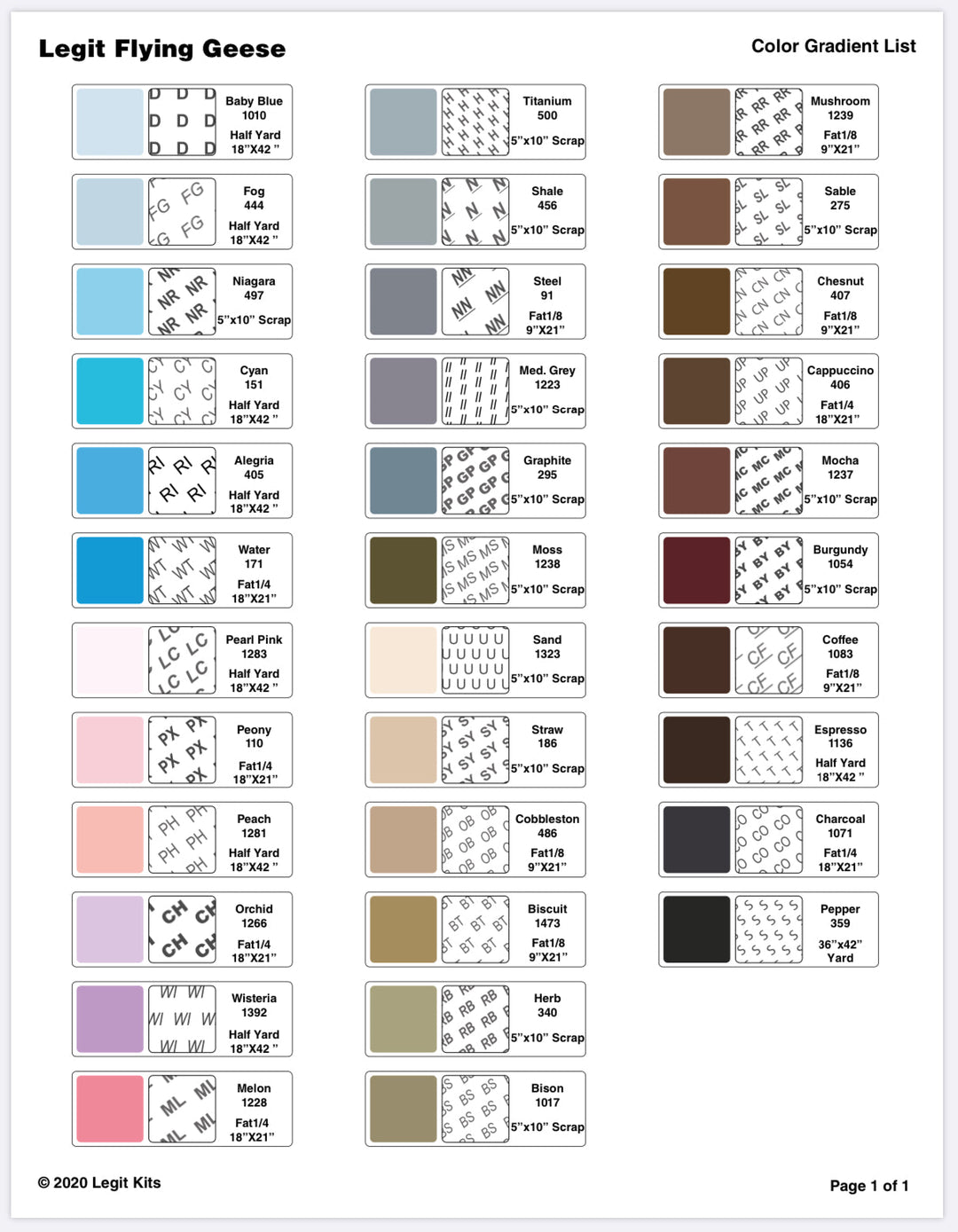 Flying Geese Quilt Kit