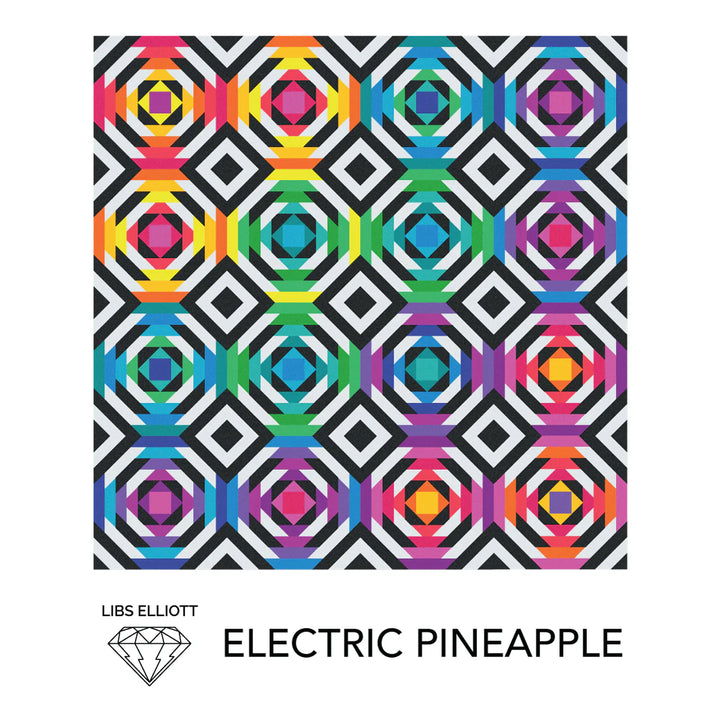 Electric Pineapple Pattern