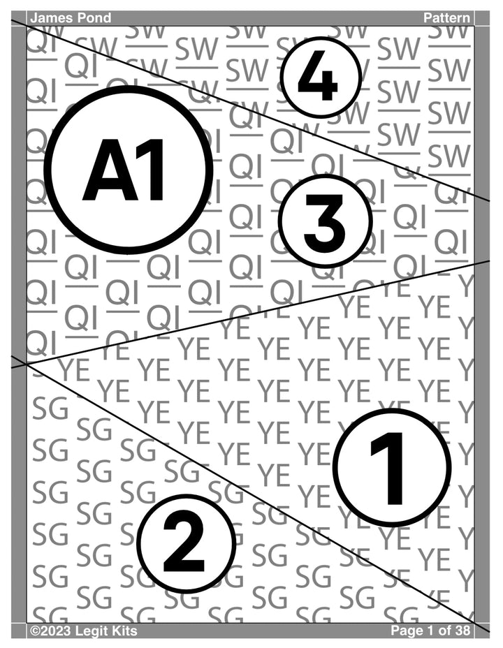 James Pond Quilt Kit