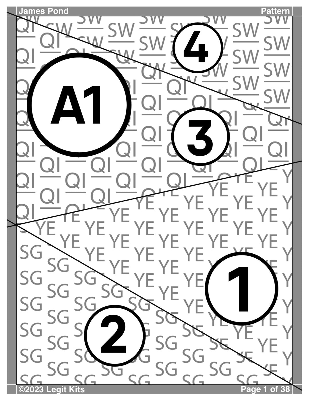 James Pond Pattern