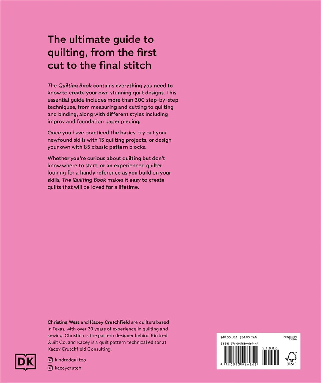 The Quilting Book - DK69945