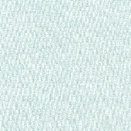light blue linen textured fabric swatch