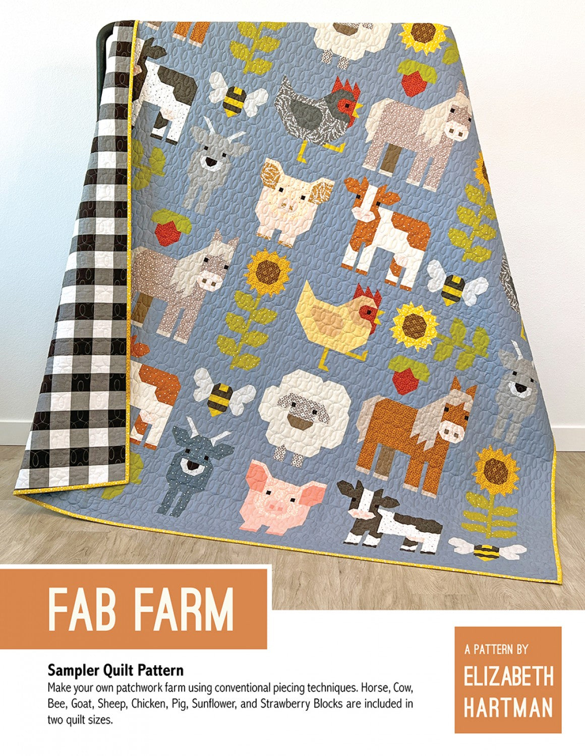Fab Farm Quilt Pattern - EH069 - Elizabeth Hartman