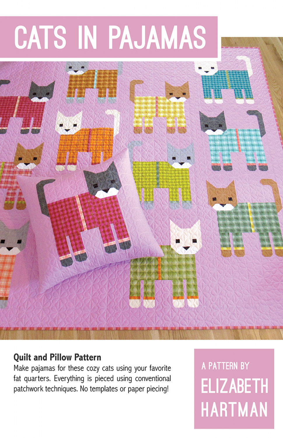 Cats In Pajamas - EH074 - Elizabeth Hartman