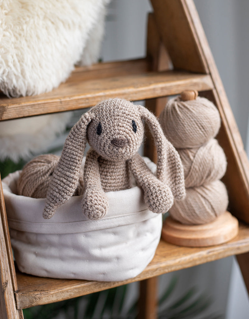 Emma the Bunny stuffed crocheted bunny