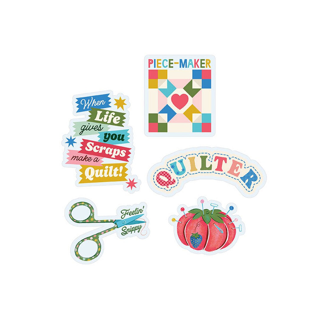 Riley Blake Designs Vinyl Stickers Pack 2 - 55927