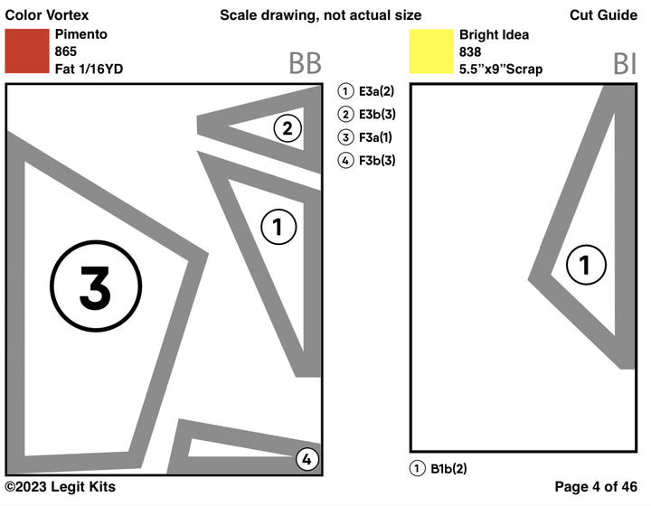 Color Vortex Quilt Kit