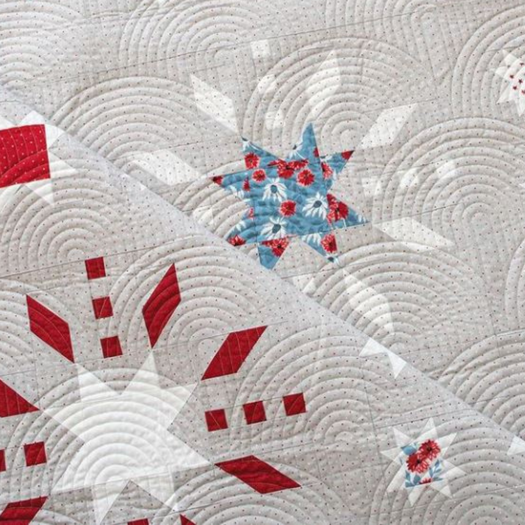 Grand Finale Quilt Kit featuring Old Glory by Lella Boutique for Moda