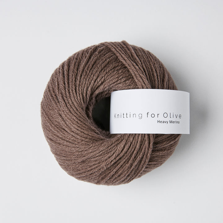 Heavy Merino - Plum Clay