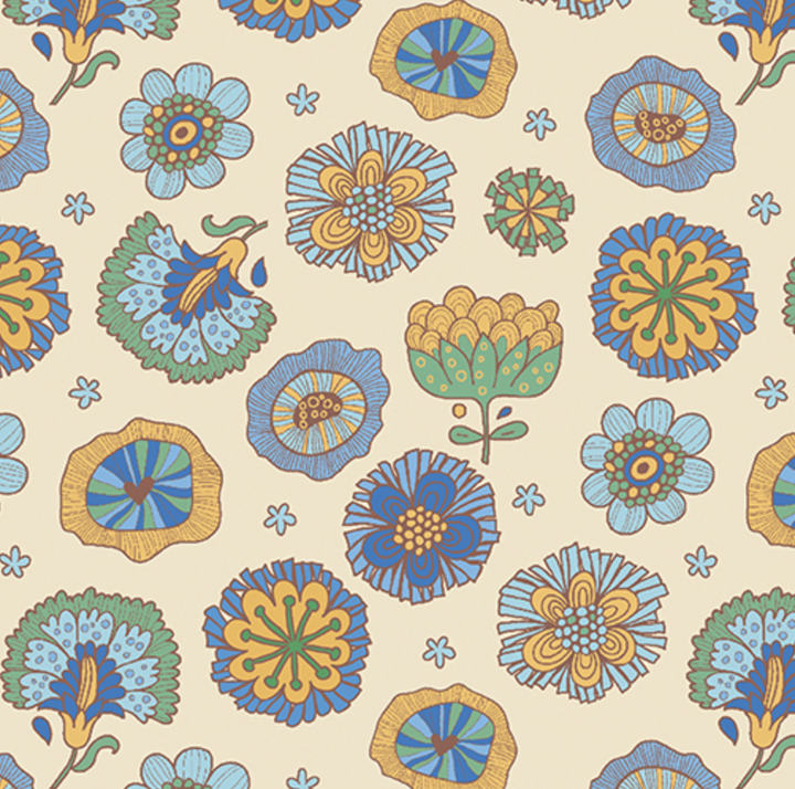 Happy Flower Blue- 1350250B