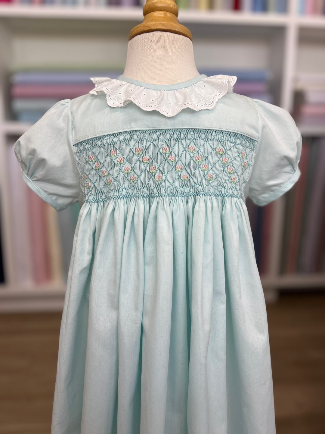 Smocked Yoke Dress Kit The Sewing House, Inc Smocked Yoke Dress Kit The Sewing House, Inc