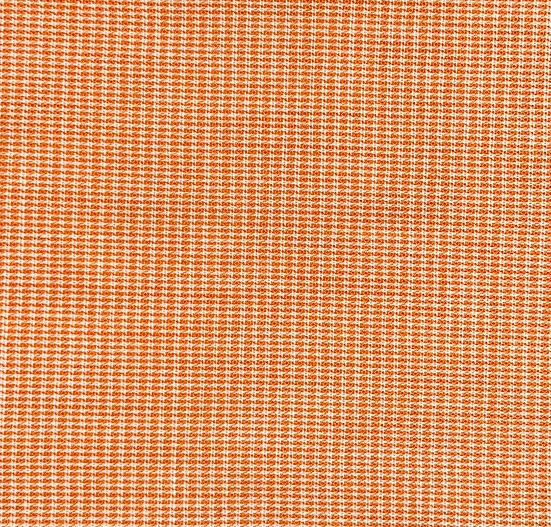 Close-up of orange fabric texture