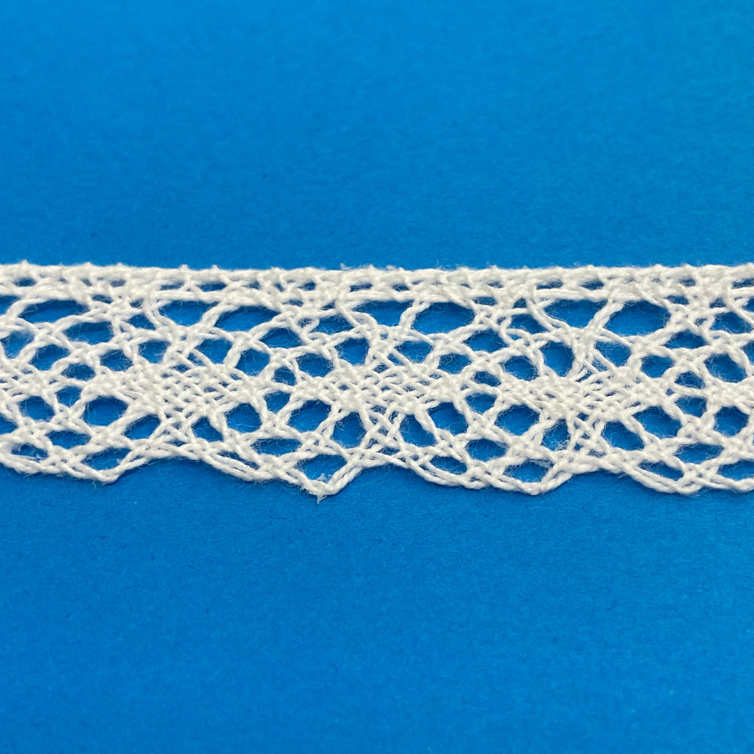 Crocheted Trim - B752 - White