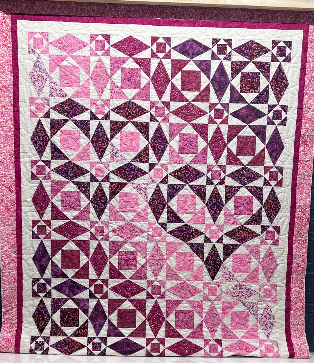 Our Hearts Will Go On Quilt-A-Long Queen Size