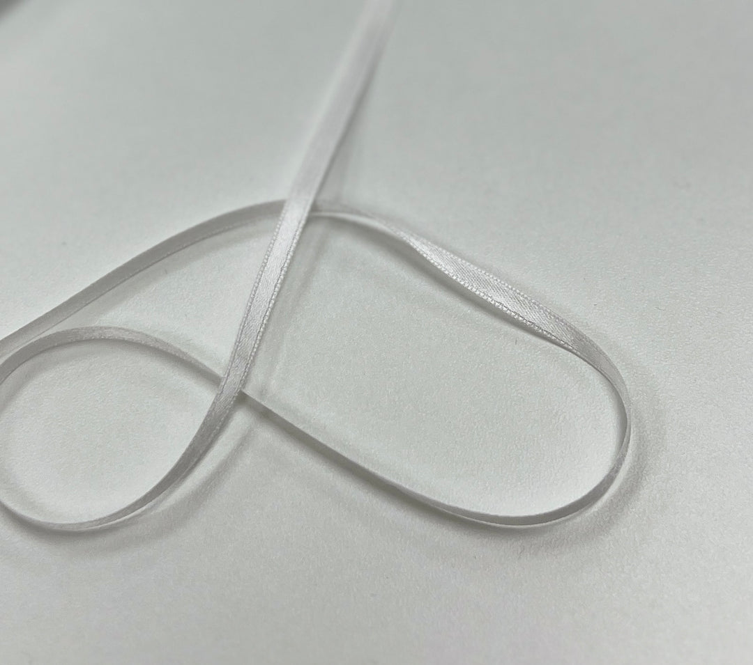 Double Faced Silk Satin Ribbon - 4mm