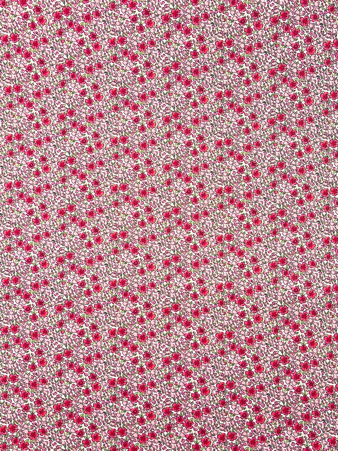 Raspberry and Pink Floral - #2852