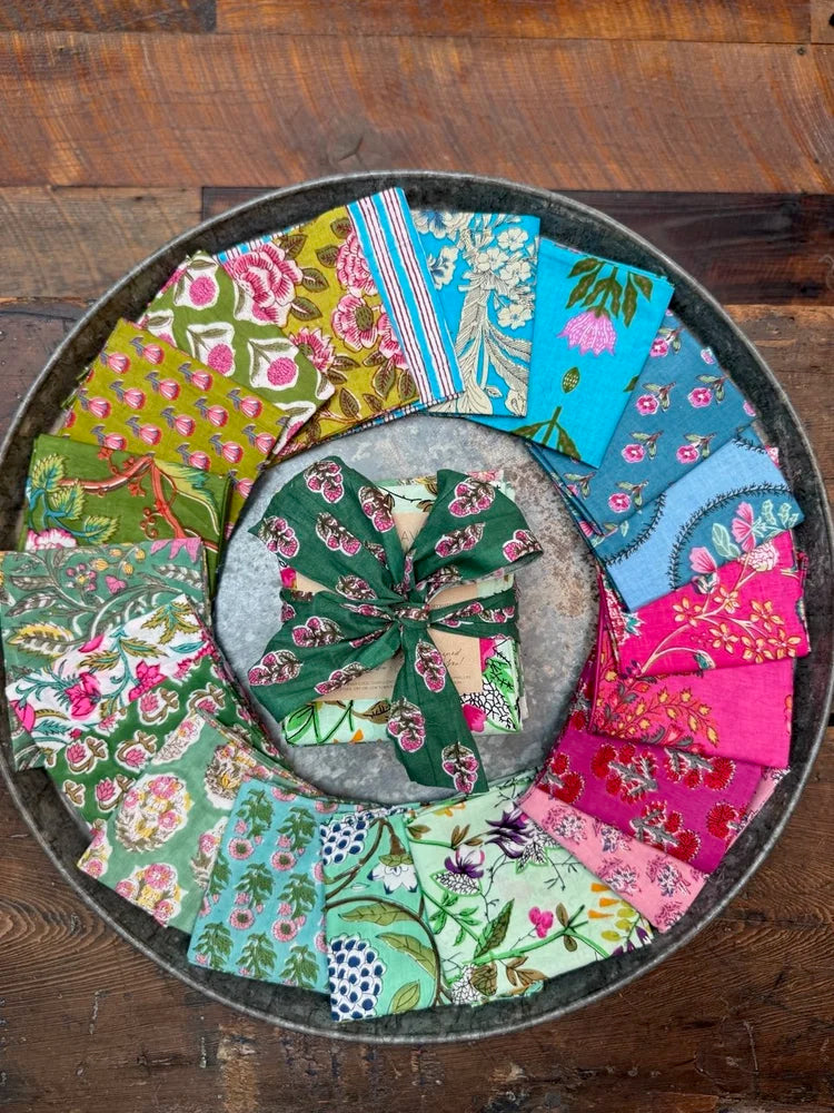Amy Butler - Wild Flower - Hand Printed Fabric Bundle - 171