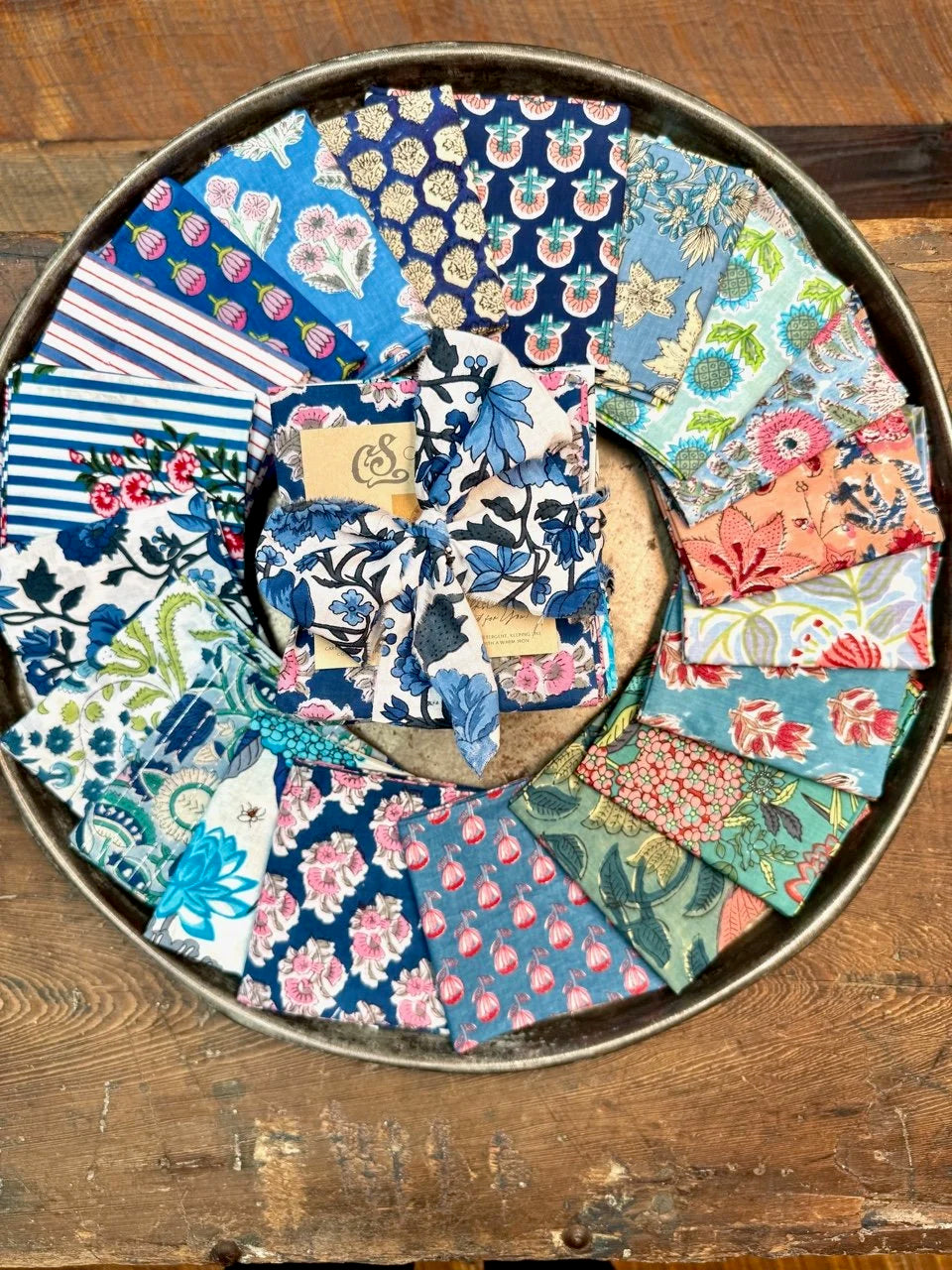 Amy Butler - Delphine - Hand Printed Fabric Bundle - 177