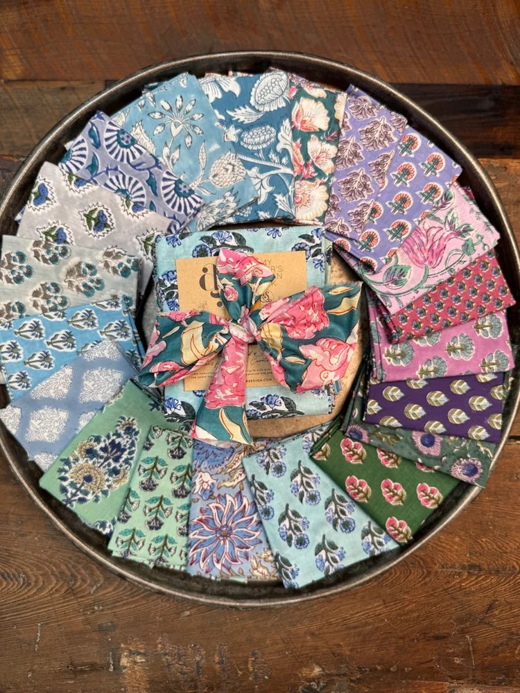 Amy Butler - Moonlight - Hand Printed Fabric Bundle - 180