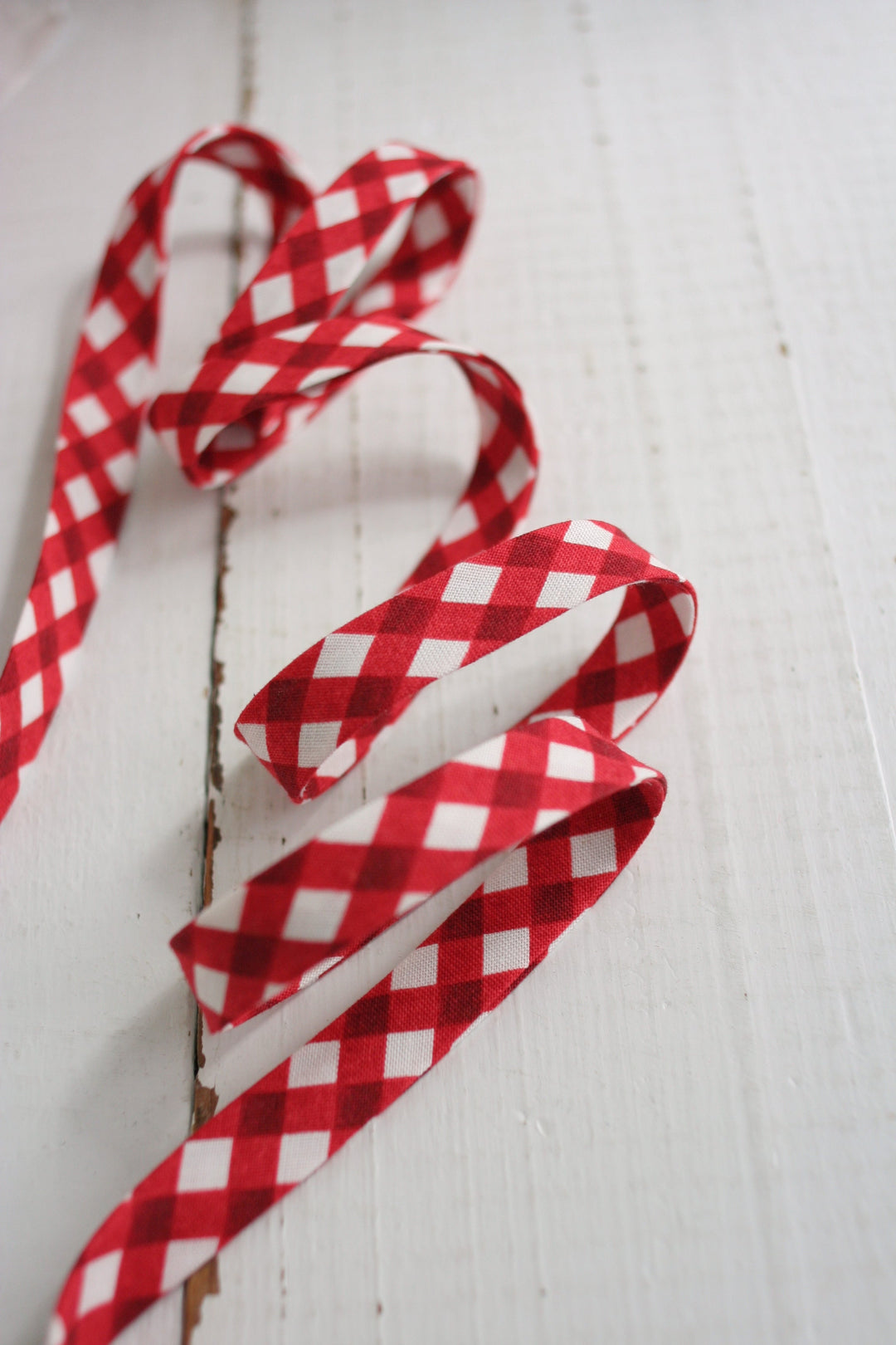 Charming Christmas Gingham Red