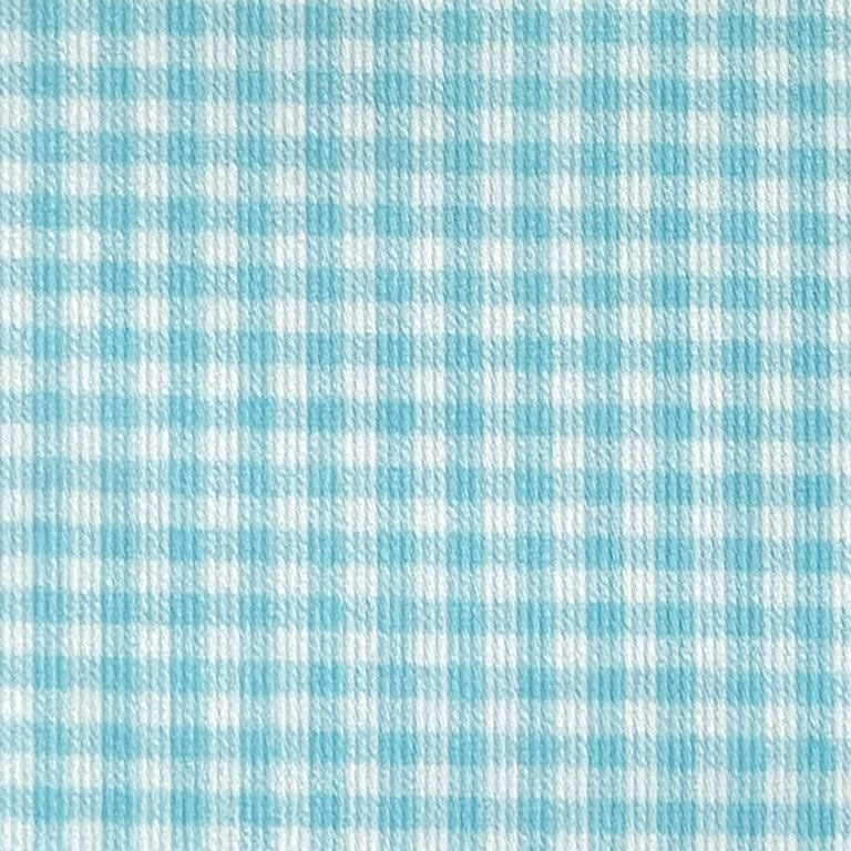 blue and white checkered fabric