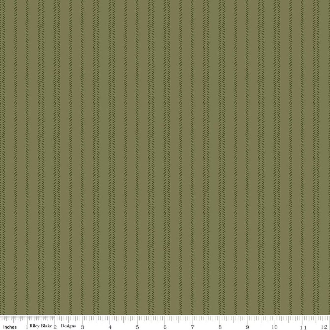 Worth Repeating Stripes-Green-C18264