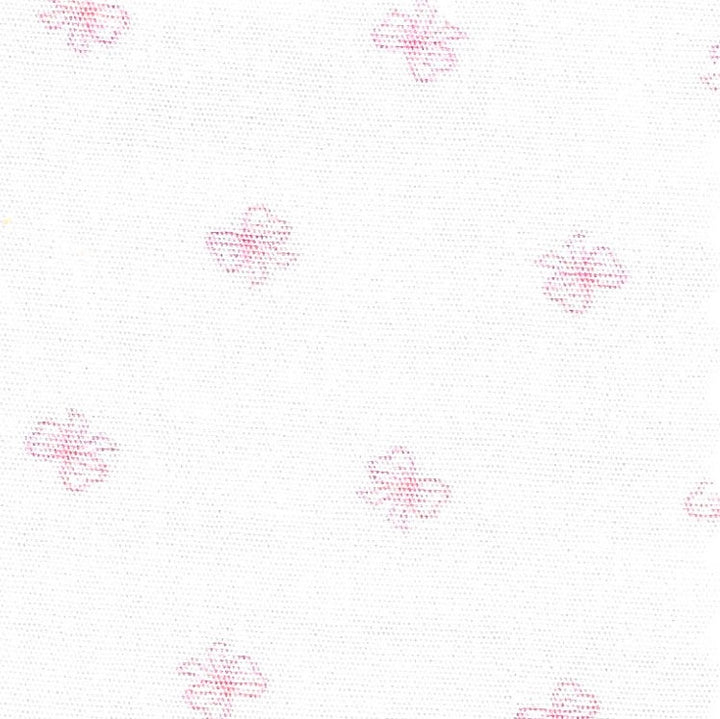 tiny pink bows on a white background